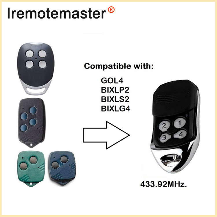 Fir GOL4 Command Garage Door Opener BIXLP2 BIXLS2 BIXLG4