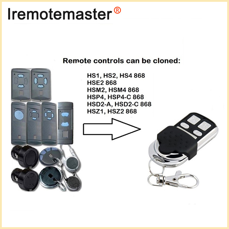 Fir HS2 HS4 HSE4 HSM4 HSM2 868MHz Garage Door Opener